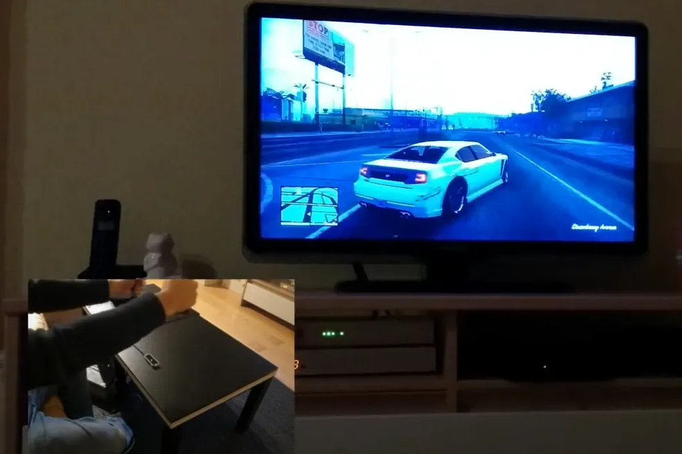 Leap Motion Controller for GTA5 on PS3